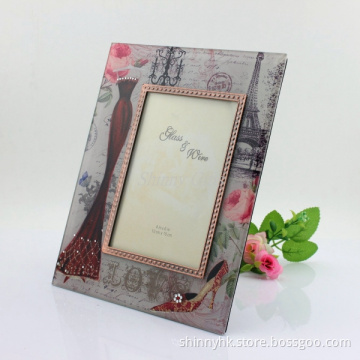 Wedding Gifts Ladies Favor 2015 New Design Glass Photo Frame